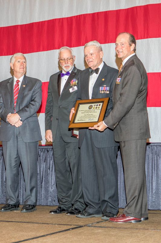 Paul Keil at Hall of Heroes Induction